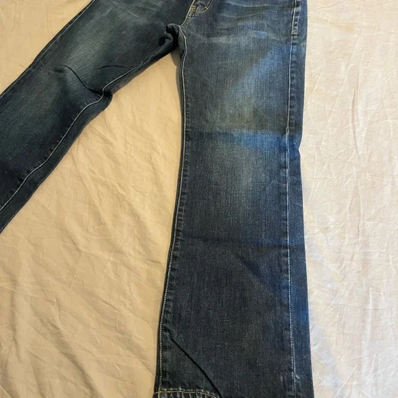 J. Crew Men's Dark Blue Bootcut Jeans - Picture 4 of 6
